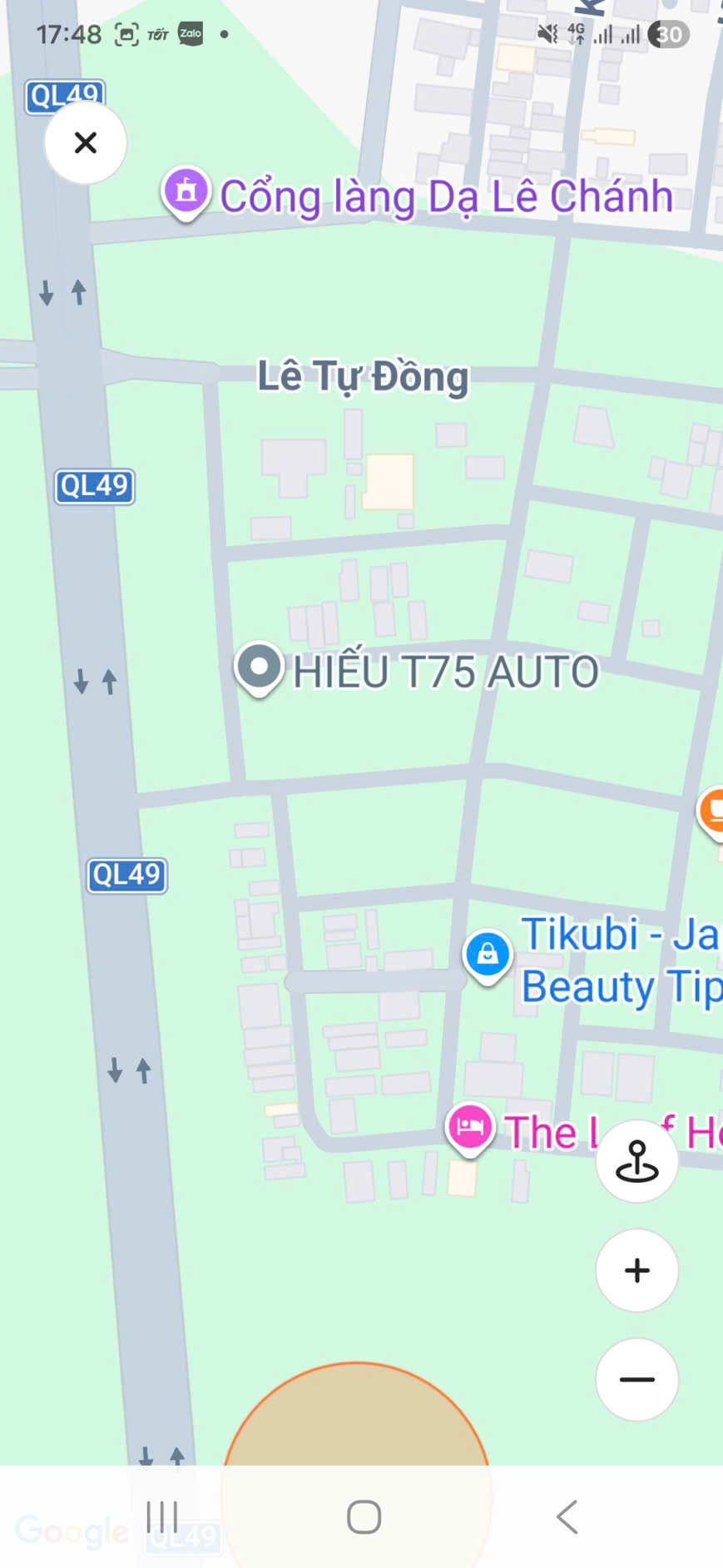 Cần bán đất 2 mặt tiền KQH Thủy Vân TĐ2