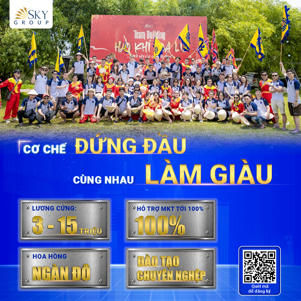 ► TUYỂN DỤNG CTV - NVKD BẤT ĐỘNG SẢN.