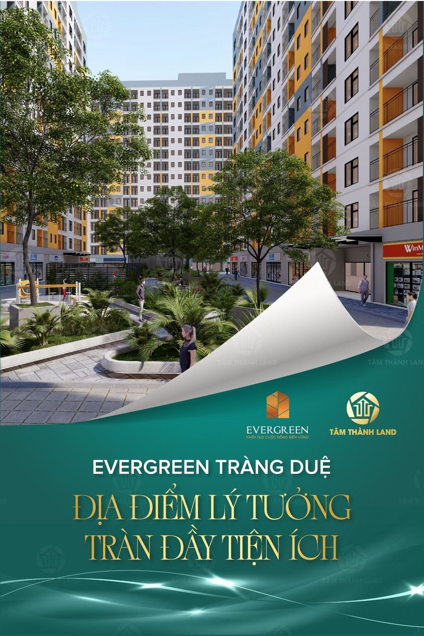 ► Dự án Evergreen Tràng Duệ có vị trí nằm tại trung tâm khu đô thị KĐT Seoul Ecohome Tràng Duệ, Hải Phòng