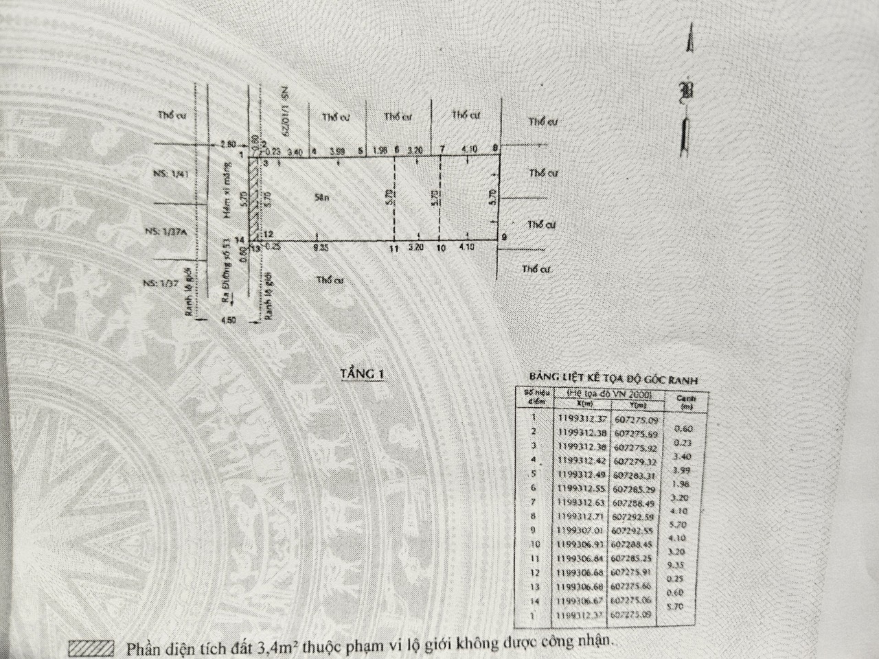 Bán Nhà Hẻm 1 Sẹc Đường 53, Phường Hiệp Bình Chánh, Tp Thủ Đức TP.HỒ CHÍ MINH