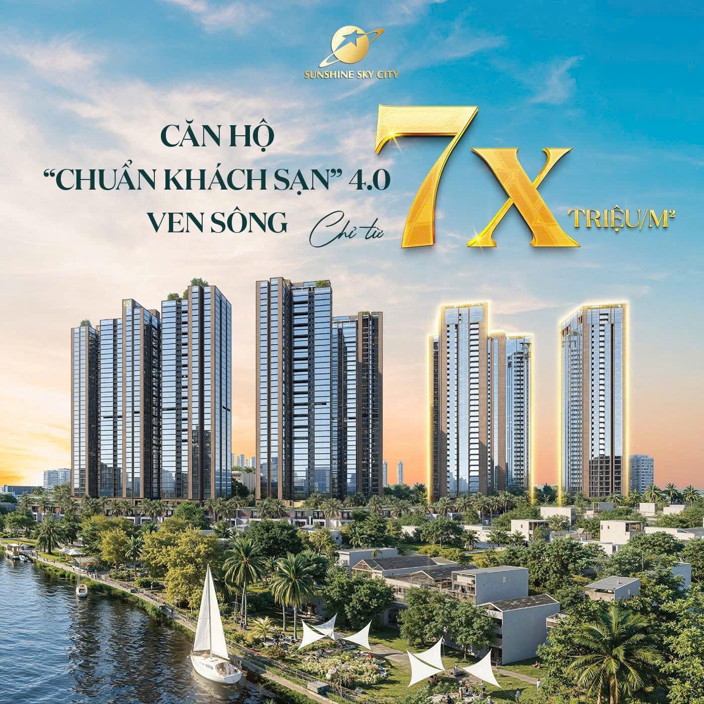 BÁN CĂN  HỘ CAO CẤP SUNSHINE SKY CITY – QUẬN 7