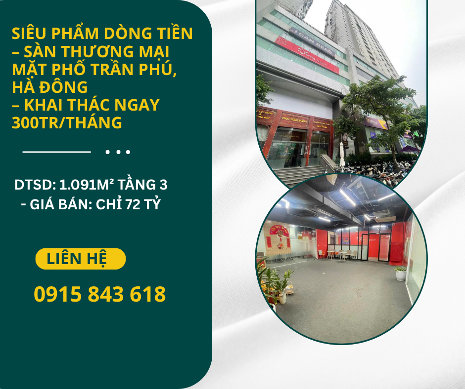 https://batdongsanviet.info.vn/sieu-pham-dong-tien-san-thuong-mai-mat-pho-tran-phu-ha-dong-khai-thac-ngay-300tr-thang-j199418.html