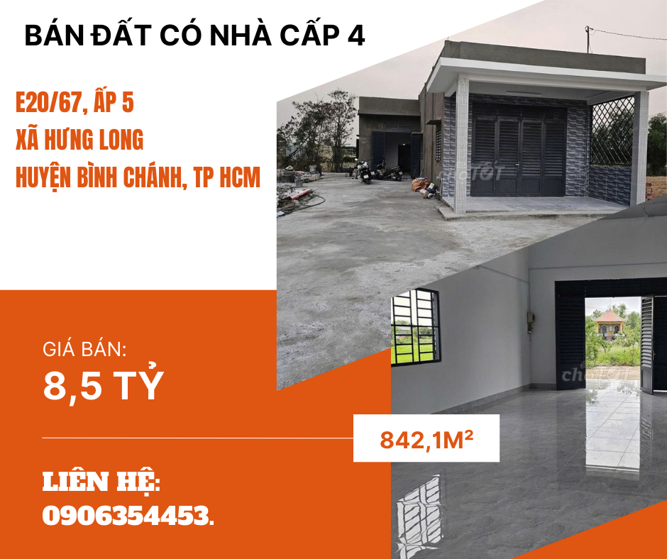 https://batdongsanviet.info.vn/ban-dat-co-nha-cap-4-rach-say-hung-long-binh-chanh-hcm-j195249.html