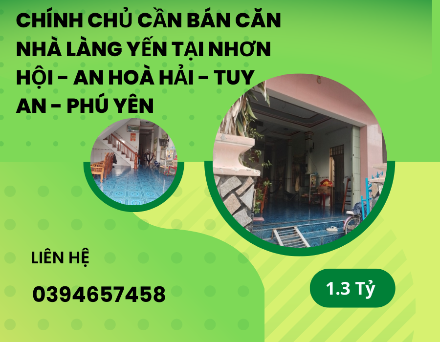 https://batdongsanviet.info.vn/chinh-chu-can-ban-can-nha-lang-yen-tai-nhon-hoi-an-hoa-hai-tuy-an-phu-yen.html