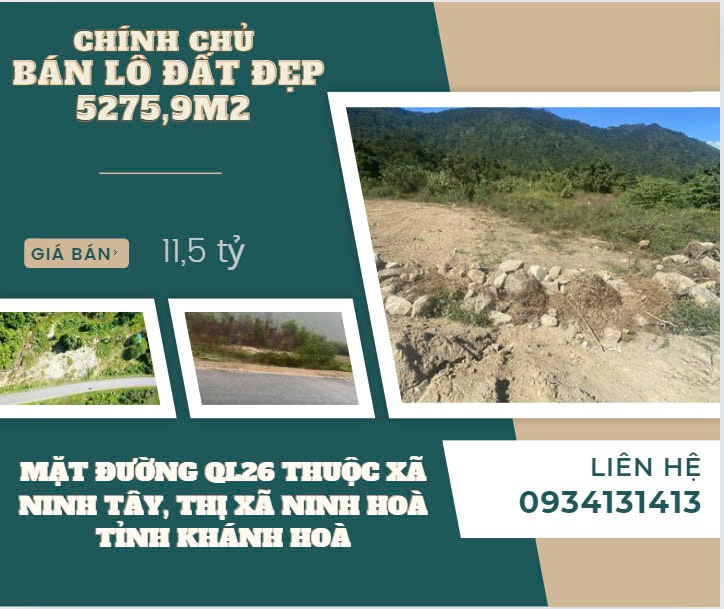 https://batdongsanviet.info.vn/chinh-chu-ban-lo-dat-dep-5275-9m2-mat-duong-ql26-thuoc-xa-ninh-tay-thi-xa-ninh-hoa-tinh-khanh-hoa-j188729.html