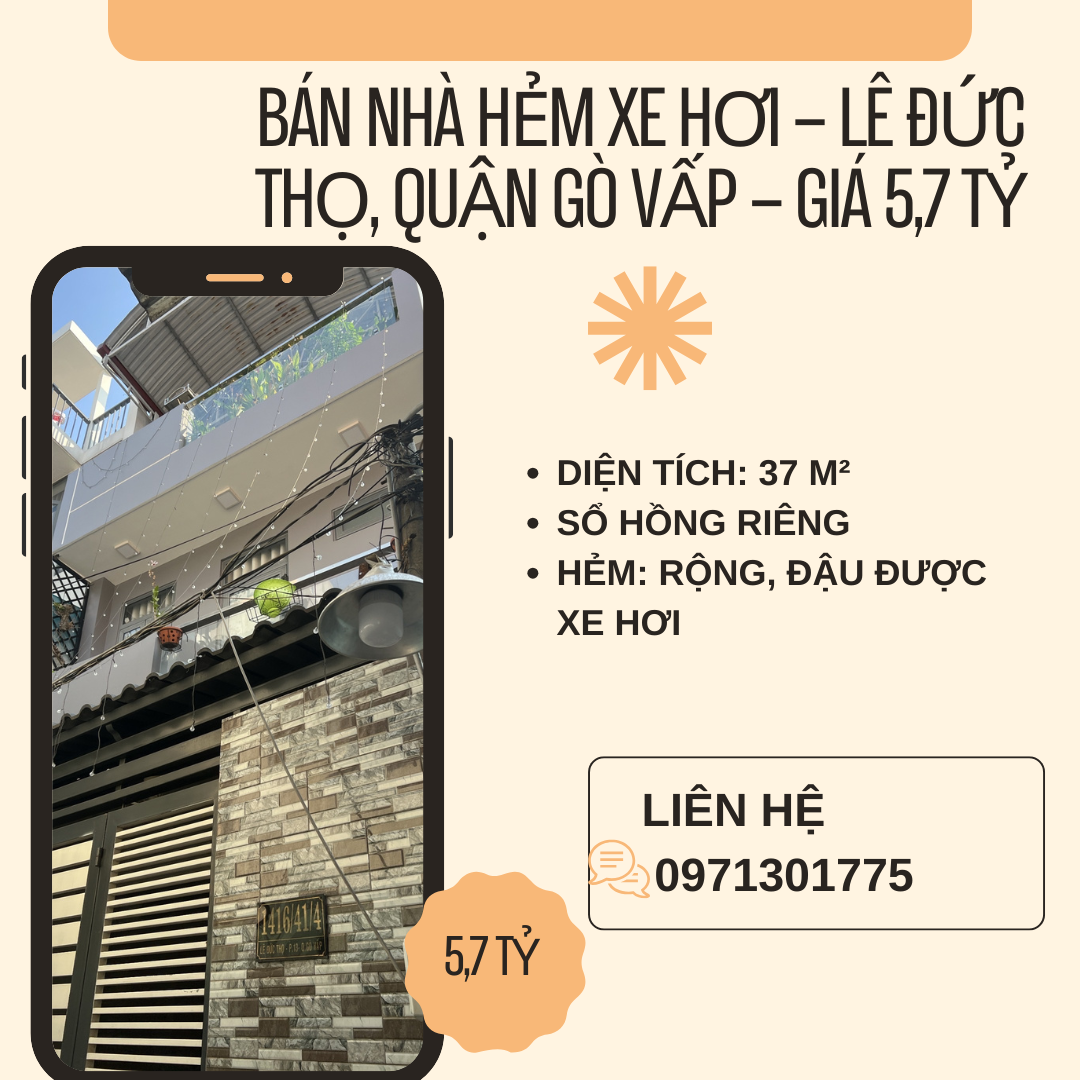 https://batdongsanviet.info.vn/ban-nha-hem-xe-hoi-le-duc-tho-quan-go-vap-j197918.html